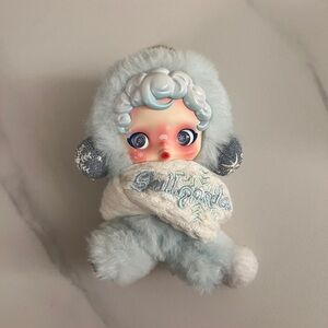 SOLD Popmart SkullPanda Winter Symphony Plush - Song of Snow